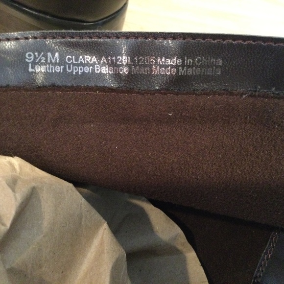 Franco Sarto Clara Riding Boots Size 9.5 Leather Upper Brown Knee High - Picture 11 of 12